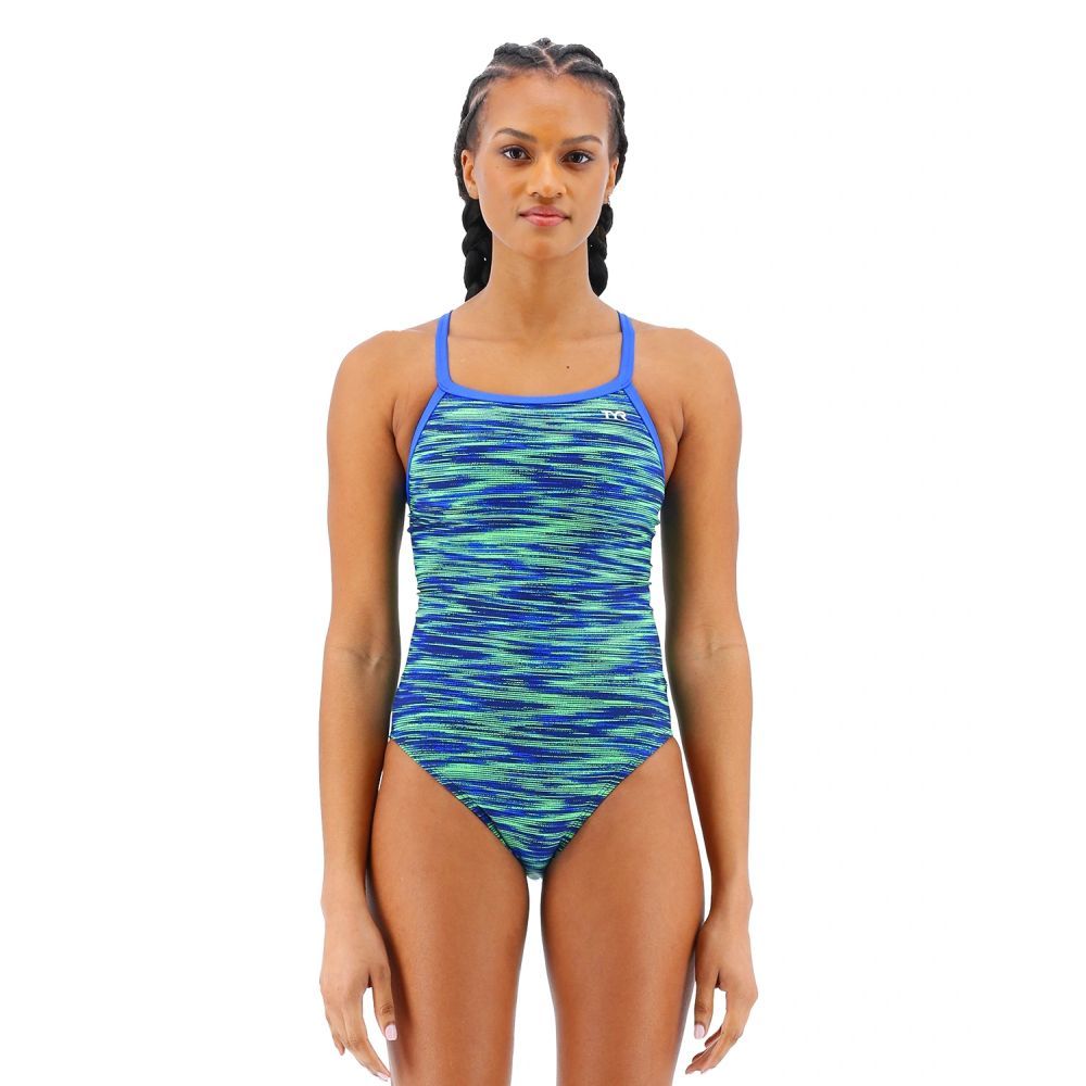 TYR Girl's Fizzy Diamondfit Swimsuit