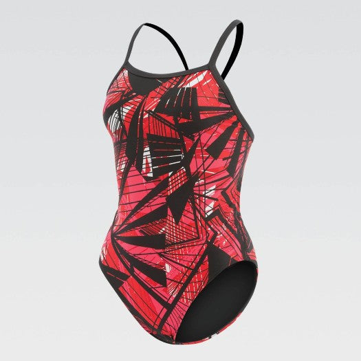 DOLFIN Women's XtraSleek Eco V-2 Back (Hurricane, Torrent)