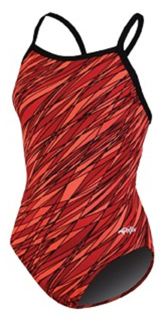 DOLFIN Hydra Print Female V Back