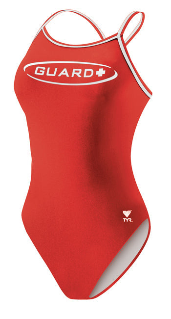 TYR Lifeguard Swimsuits Polyester Diamondback - Adult