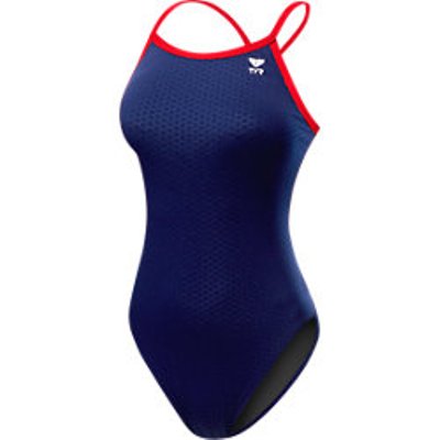 TYR Girls Hexa Diamondfit Swimsuit