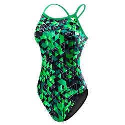 TYR Girls' Labyrinth Diamondfit Swimsuit - Youth