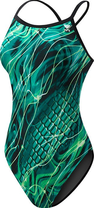 TYR Women's Mercury Diamondfit Swimsuit - Youth
