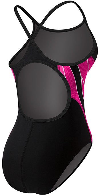 TYR Women\'s TYR Pink Phoenix Splice Diamondfit Swimsuit - Adult