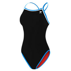 TYR Women's Solid Brites Reversible Diamondfit Swimsuit - Adult