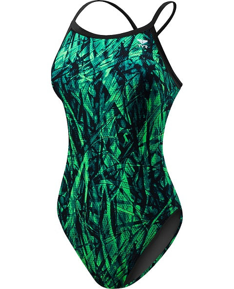 TYR Girls\' Sagano Diamondfit Swimsuit
