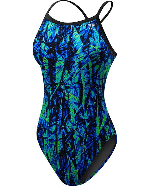 TYR Girls\' Sagano Diamondfit Swimsuit