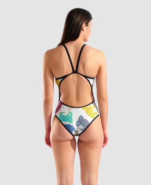 ARENA Womens In The Wild Swimsuit Super Fly Back