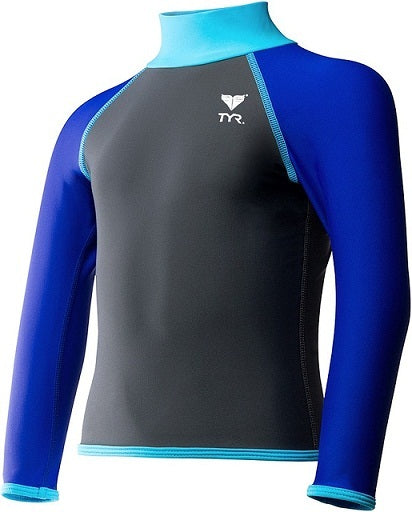 TYR Boys Solid Rashguard