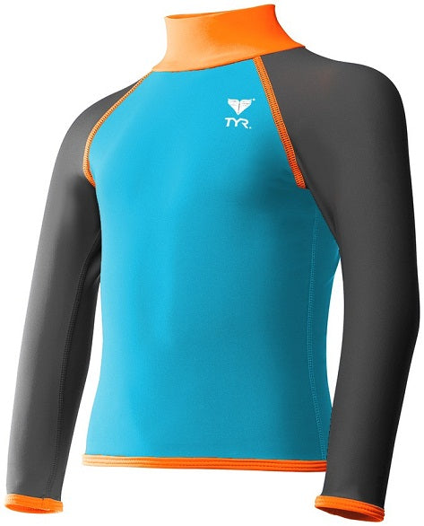TYR Boys Solid Rashguard