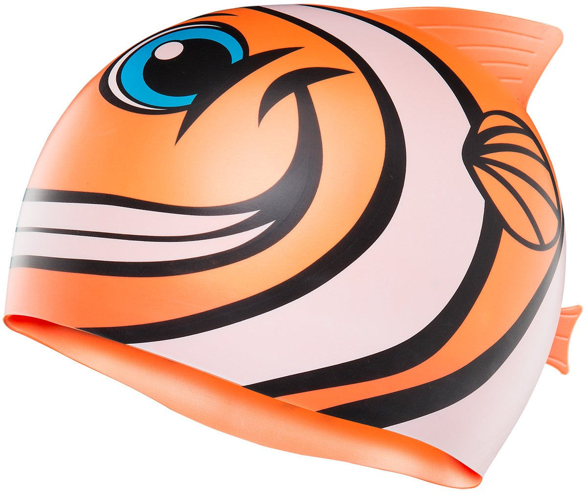 TYR Kid\'s CharacTYR Happy Fish Swim Cap