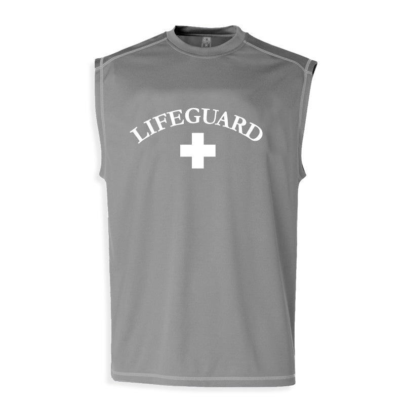 Lifeguard Muscle Tee - Lifeguard logo