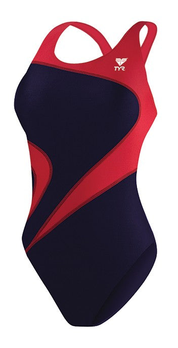 TYR Girls' Alliance T-Splice Maxfit Swimsuit - Youth