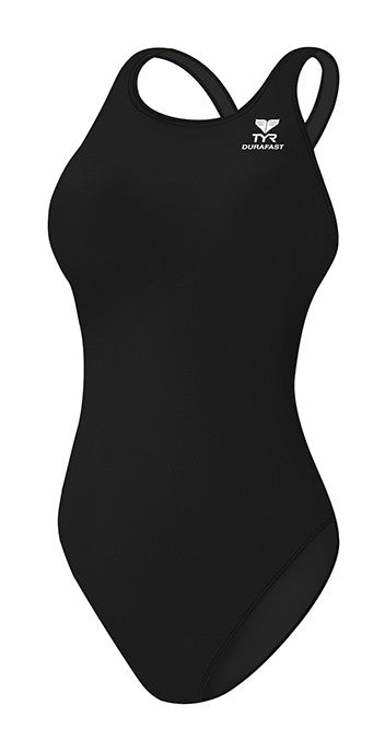 TYR Girls' Durafast Elite Solid Maxfit Swimsuit - Youth