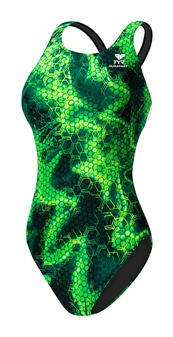 TYR Girls' Enigma Maxfit One Piece Swimsuit - Youth