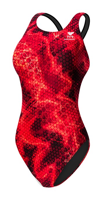 TYR Girls' Enigma Maxfit One Piece Swimsuit - Youth