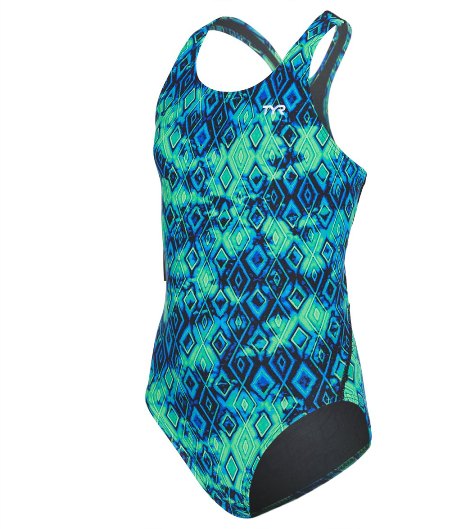 TYR Girls' Glacial Maxfit Swimsuit