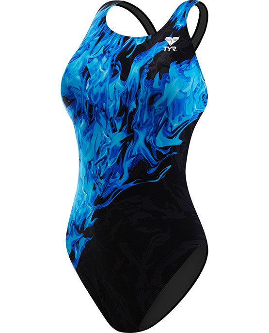 TYR Girls' Ignis Maxfit Swimsuit- Youth