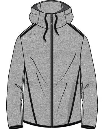 TYR Men's Elite Team Full Zip Hoodie