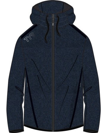 TYR Men's Elite Team Full Zip Hoodie