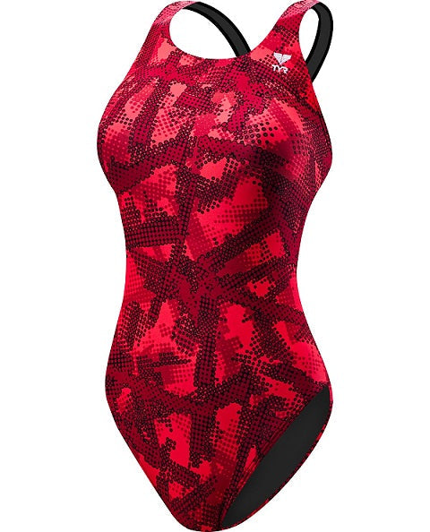 TYR Girls\' Vesuvius Maxfit Swimsuit