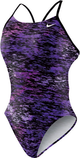 NIKE SWIM Onyx Storm Female Cut Out Tank