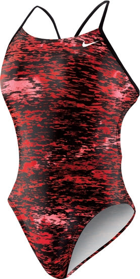 NIKE SWIM Onyx Storm Female Cut Out Tank