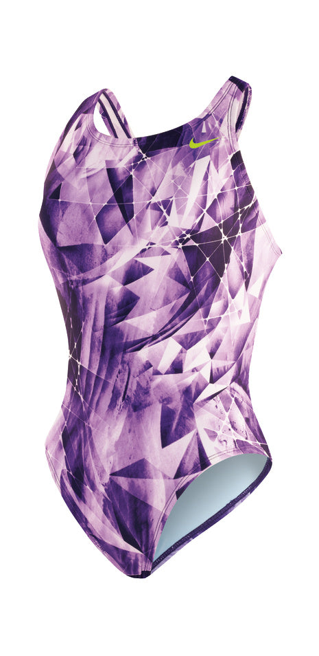 NIKE SWIM Female Kaleidotech Power Back Tank