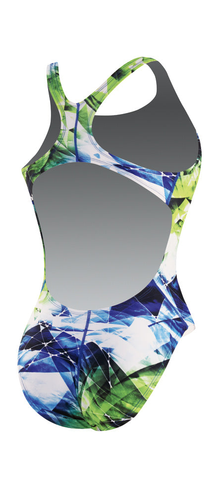 NIKE SWIM Female Kaleidotech Power Back Tank