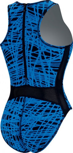 NIKE Blaze Water Polo High Neck Tank wzipper