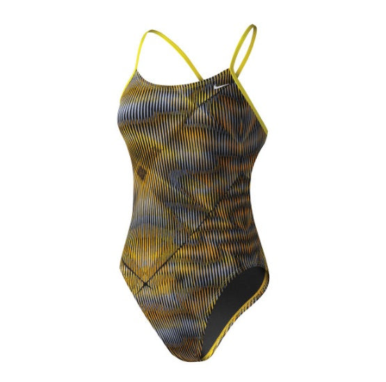 NIKE Women\'s Vibe Cut-Out One-Piece Swimsuit