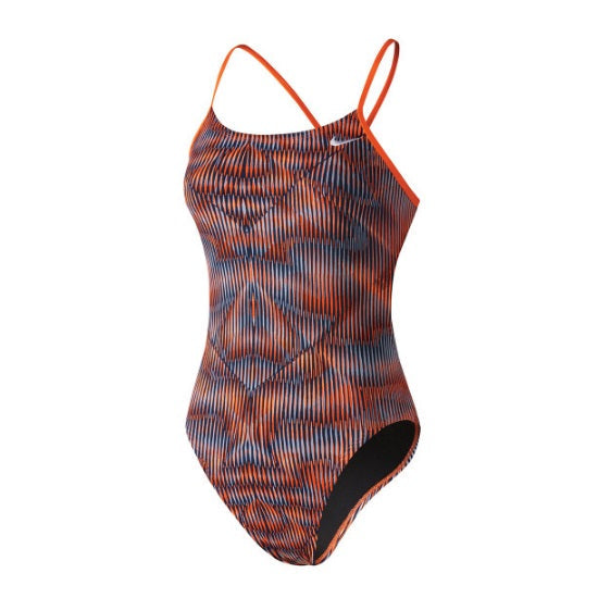 NIKE Women\'s Vibe Cut-Out One-Piece Swimsuit