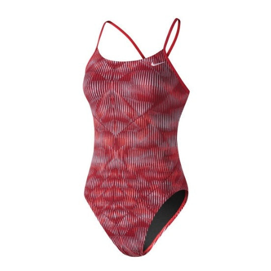 NIKE Women\'s Vibe Cut-Out One-Piece Swimsuit