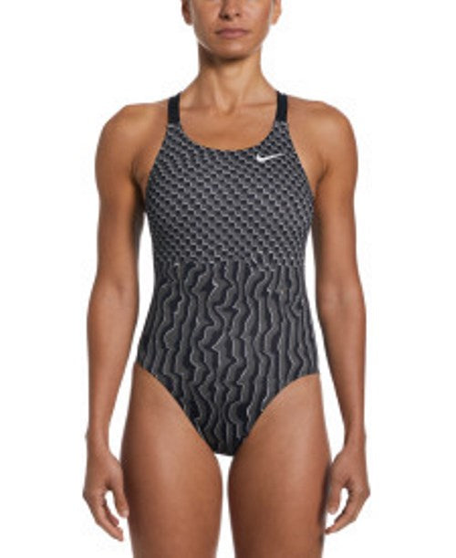 NIKE Women's Drippy Check Fastback One Piece