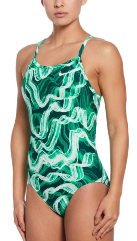 Nike Women\'s Lightning Racerback One Piece Swimsuit