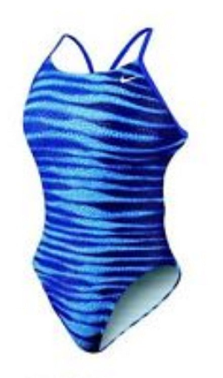 NIKE SWIM Foil Skin Cut Out Tank - (Additional Colors)