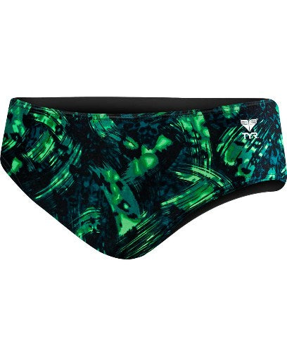 TYR Boys' Emulsion Racer Swimsuit - Youth