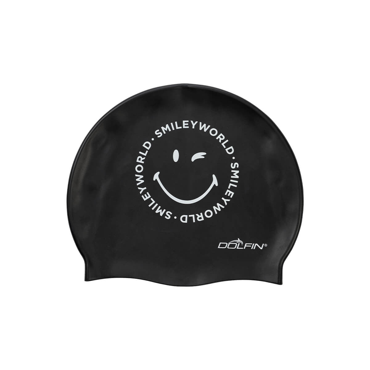 Dolfin Uglies SmileyWorld Black Silicone Cap