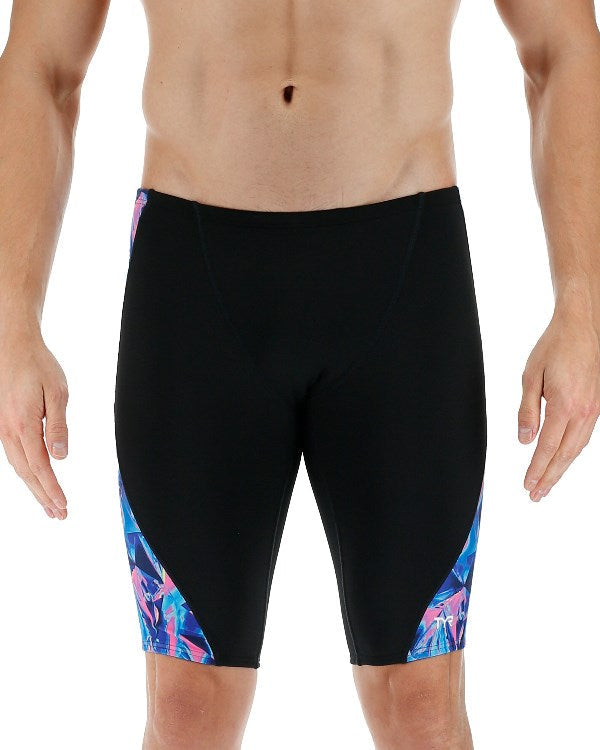 TYR Men\'s Crystalized Durafast Elite Jammer Swimsuit - Youth