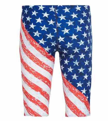 TYR Men\'s Star Spangled Allover Jammer