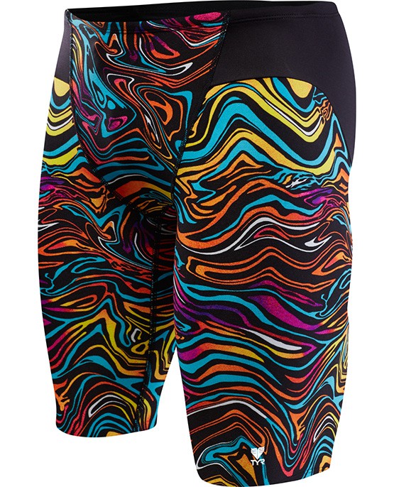 TYR Boys' Heat Wave Vault Jammer Swimsuit - Youth