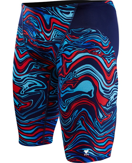 TYR Boys' Heat Wave Vault Jammer Swimsuit - Youth