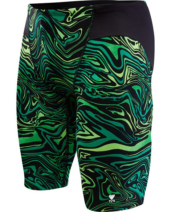 TYR Boys' Heat Wave Vault Jammer Swimsuit - Youth