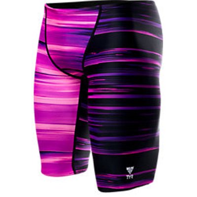 TYR Pink Men's Lumen All Over Jammer