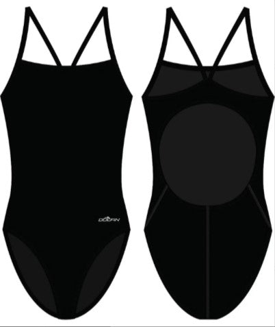 Dolfin Fit Kit - Female Sublimated V-Back One Piece