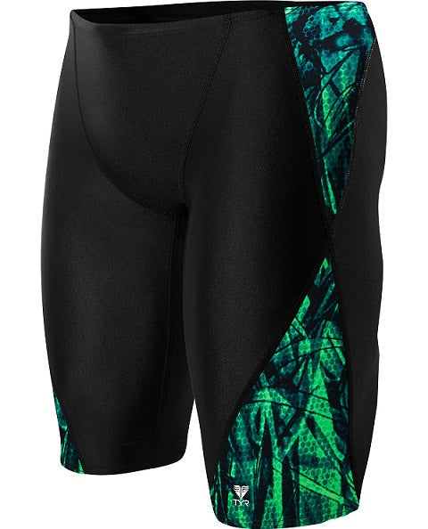 TYR Men's Sagano Blade Splice Jammer Swimsuit