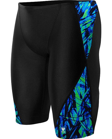 TYR Men's Sagano Blade Splice Jammer Swimsuit
