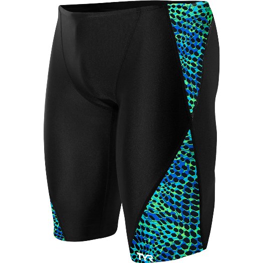 TYR Men's Swarm Blade Splice Jammer Swimsuit