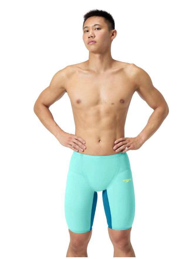 SPEEDO Men\'s LZR Pure Valor 2.0 High Waist Jammer Tech Suit Swimsuit