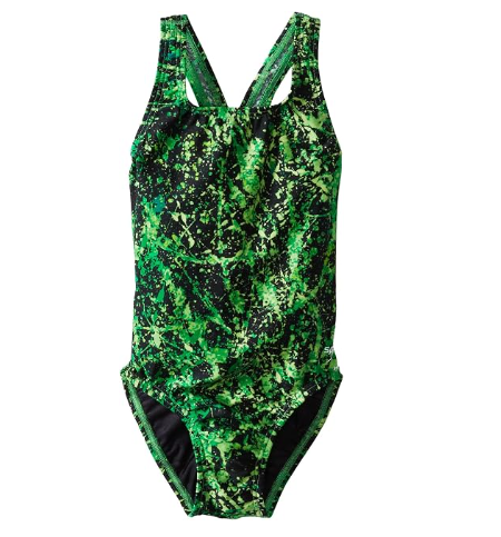 SPEEDO Female Splatter Splash Super Pro Back - Youth
